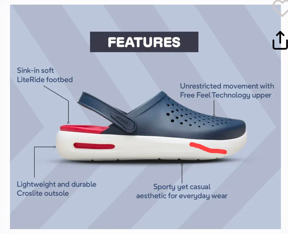 CROCS Literide INMOTION